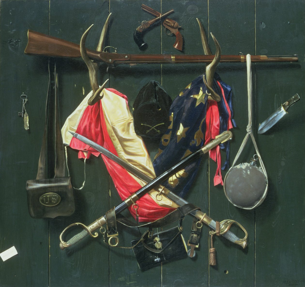 Emblemen van de Burgeroorlog door Alexander Pope