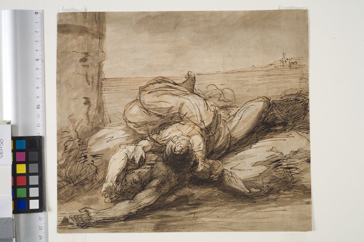 Hero en Leander door Alexander Runciman