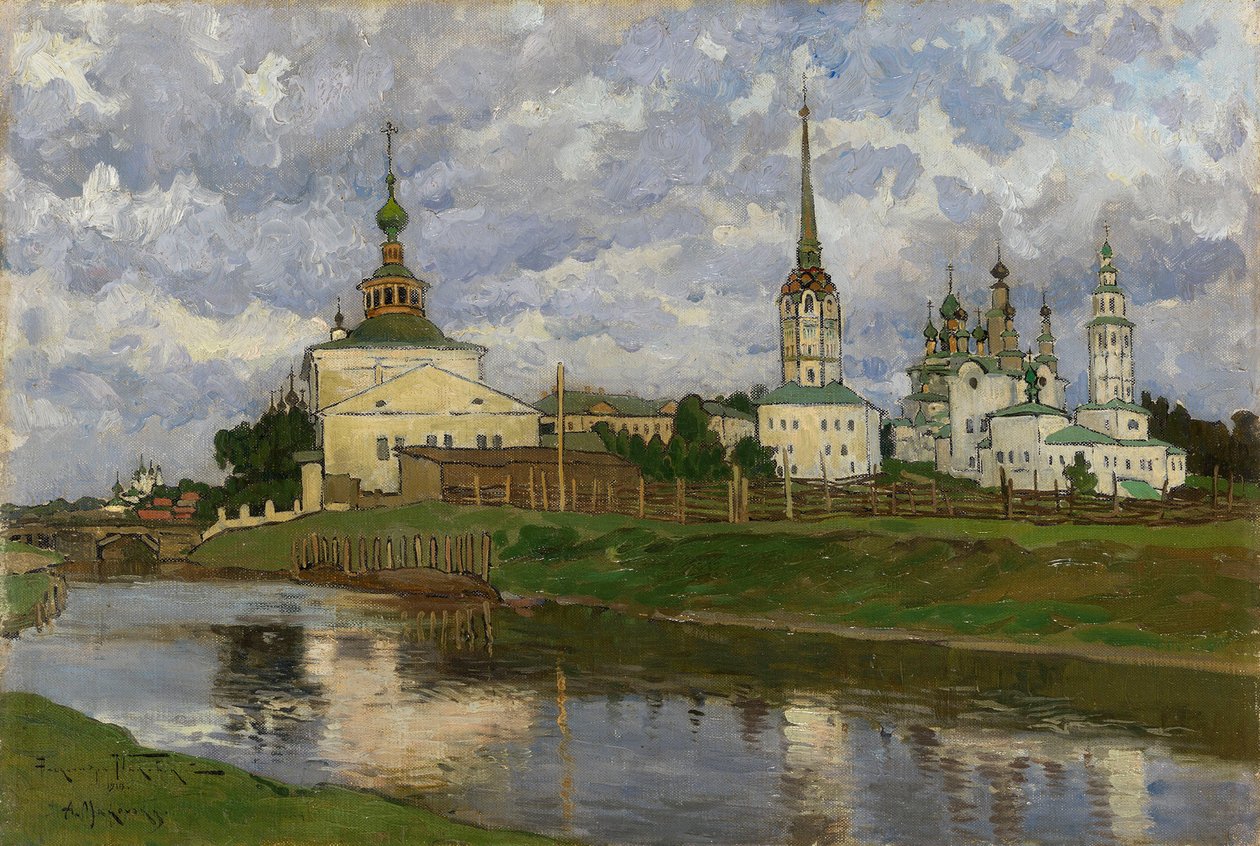 Solikamsk door Alexander Vladimirovich Makovsky