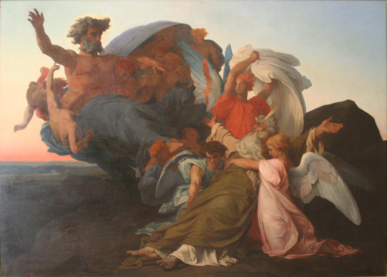 De dood van Mozes door Alexandre Cabanel
