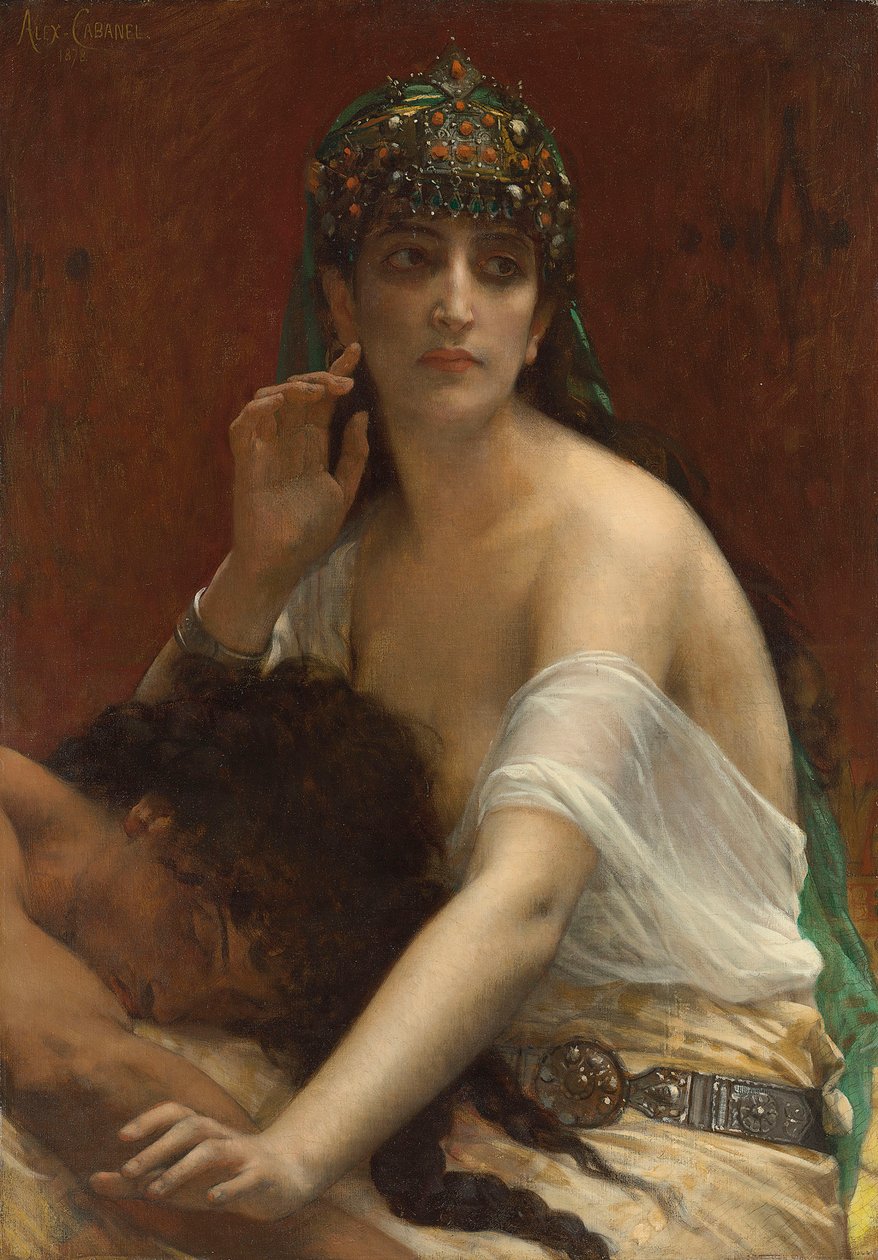 Samson en Delila door Alexandre Cabanel