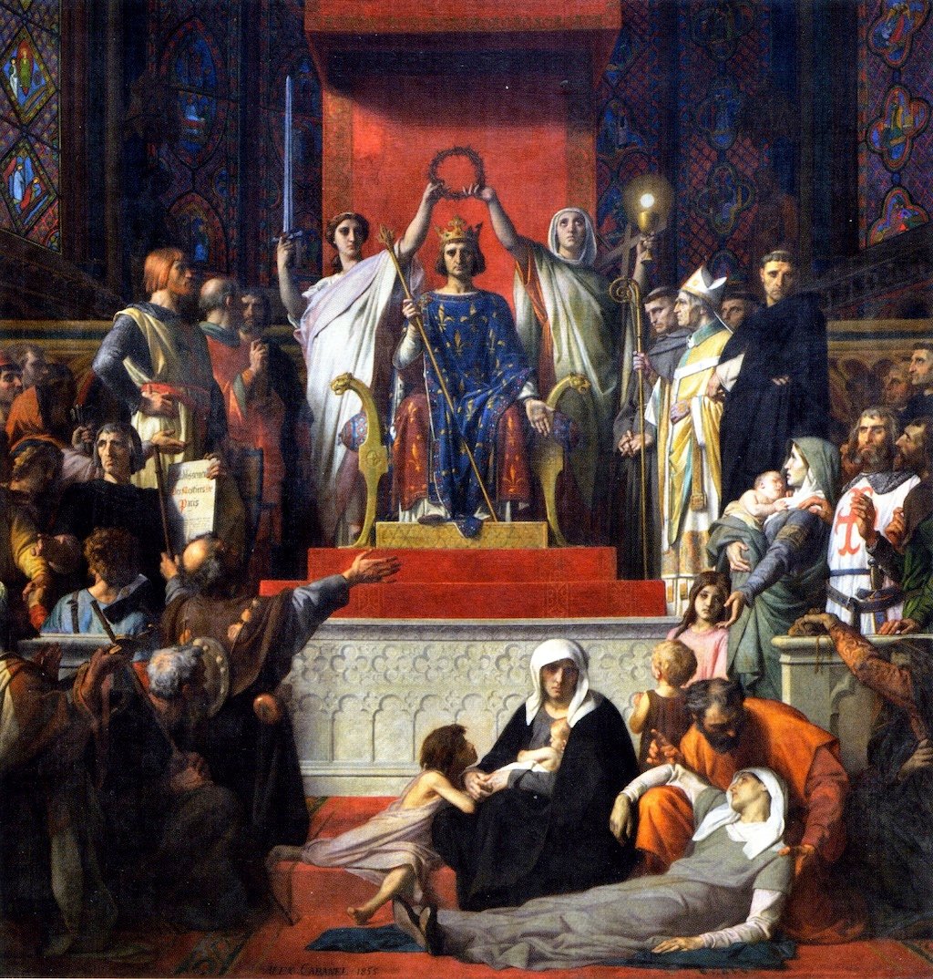 De Verheerlijking van St. Louis door Alexandre Cabanel