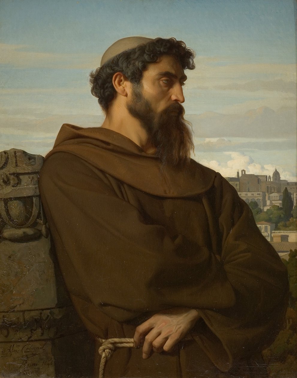 De Romeinse Monnik door Alexandre Cabanel