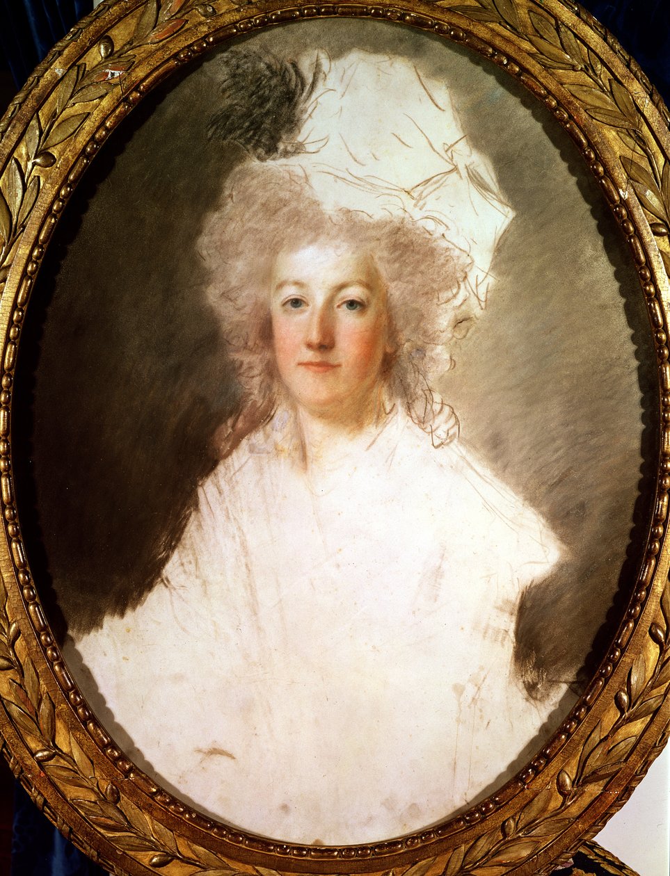 Onafgewerkt portret van Marie-Antoinette (1774-92) 1770-1819 door Alexandre Kucharski