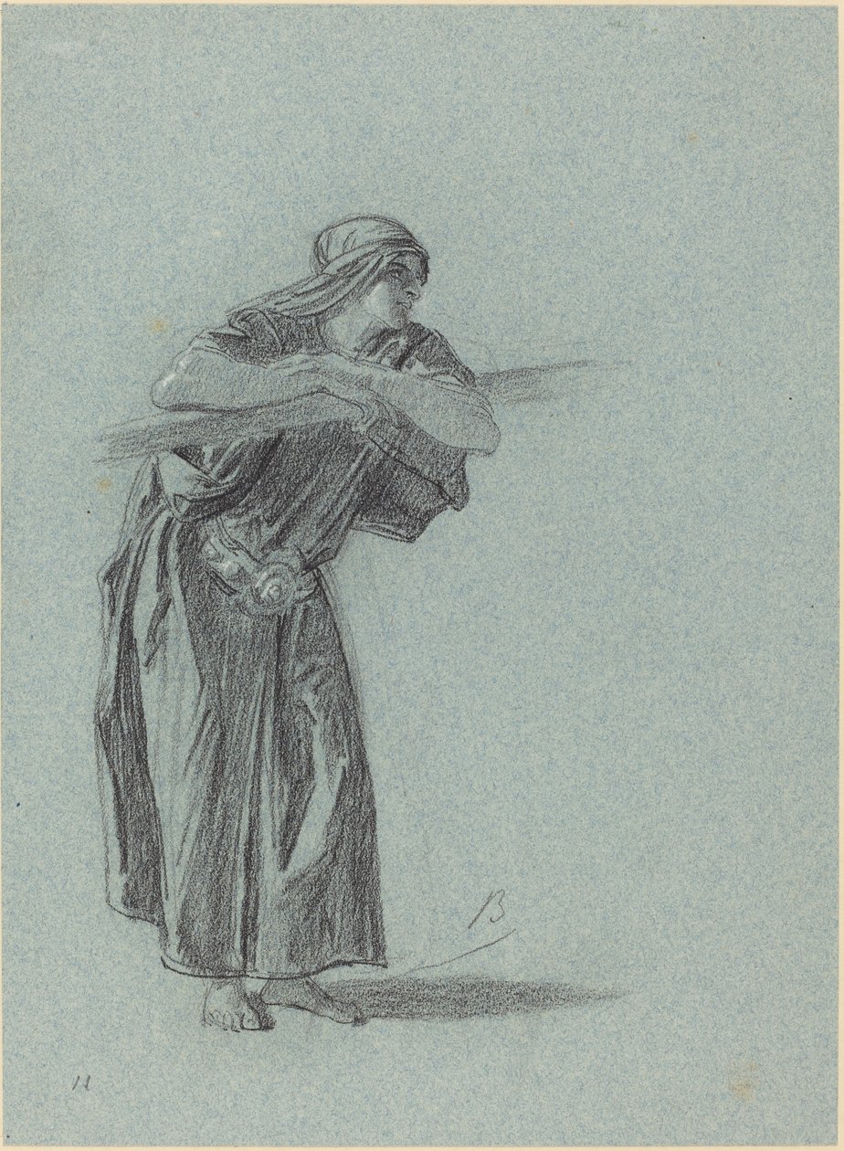De vrouw in het "Hooglied" door Alexandre Bida