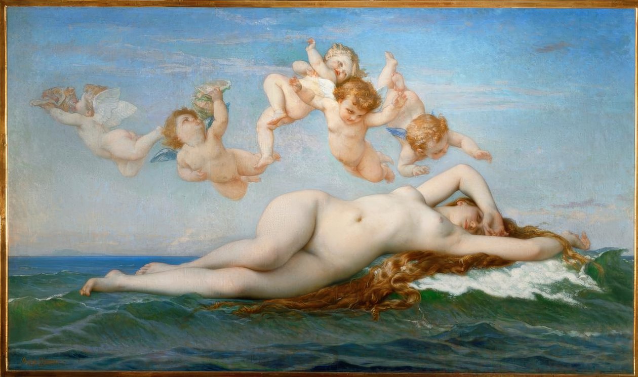 Geboorte van Venus door Alexandre Cabanel