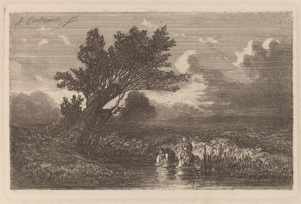 Wasseressen door Alexandre Calame