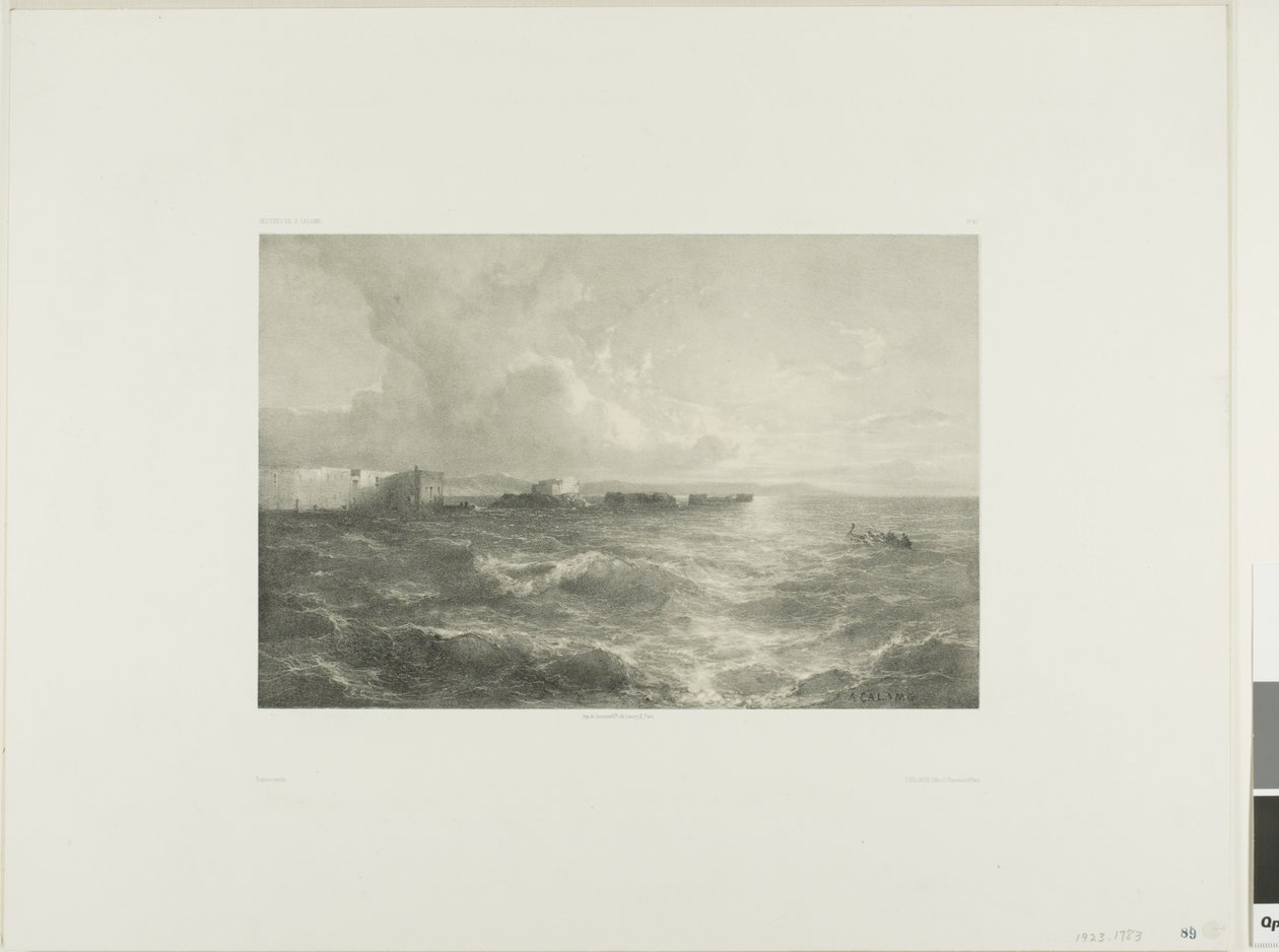 Pozzuoli door Alexandre Calame