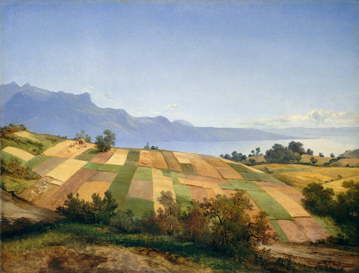Zwitsers landschap door Alexandre Calame