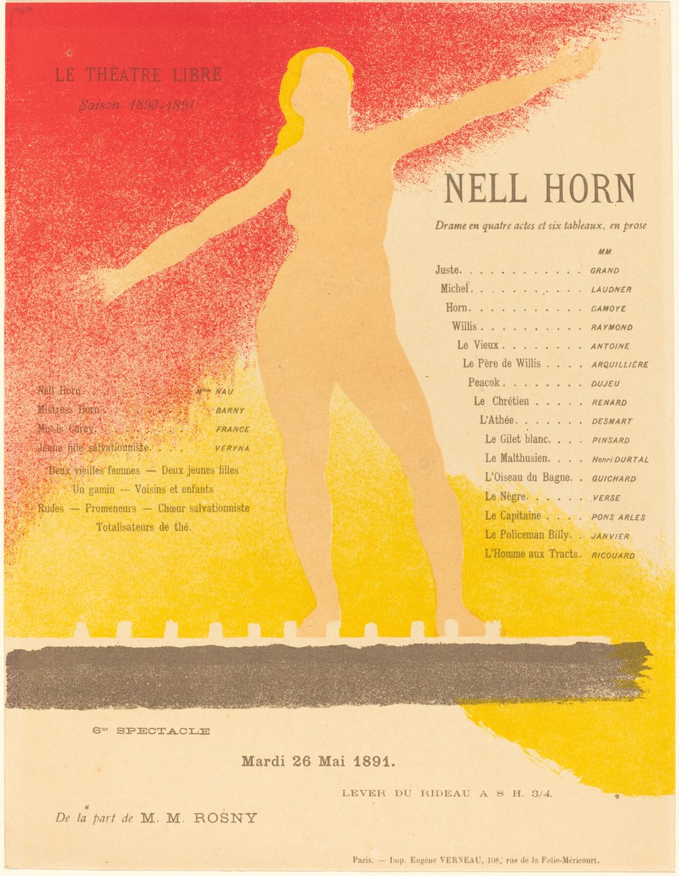 Nell Horn door Alexandre Charpentier