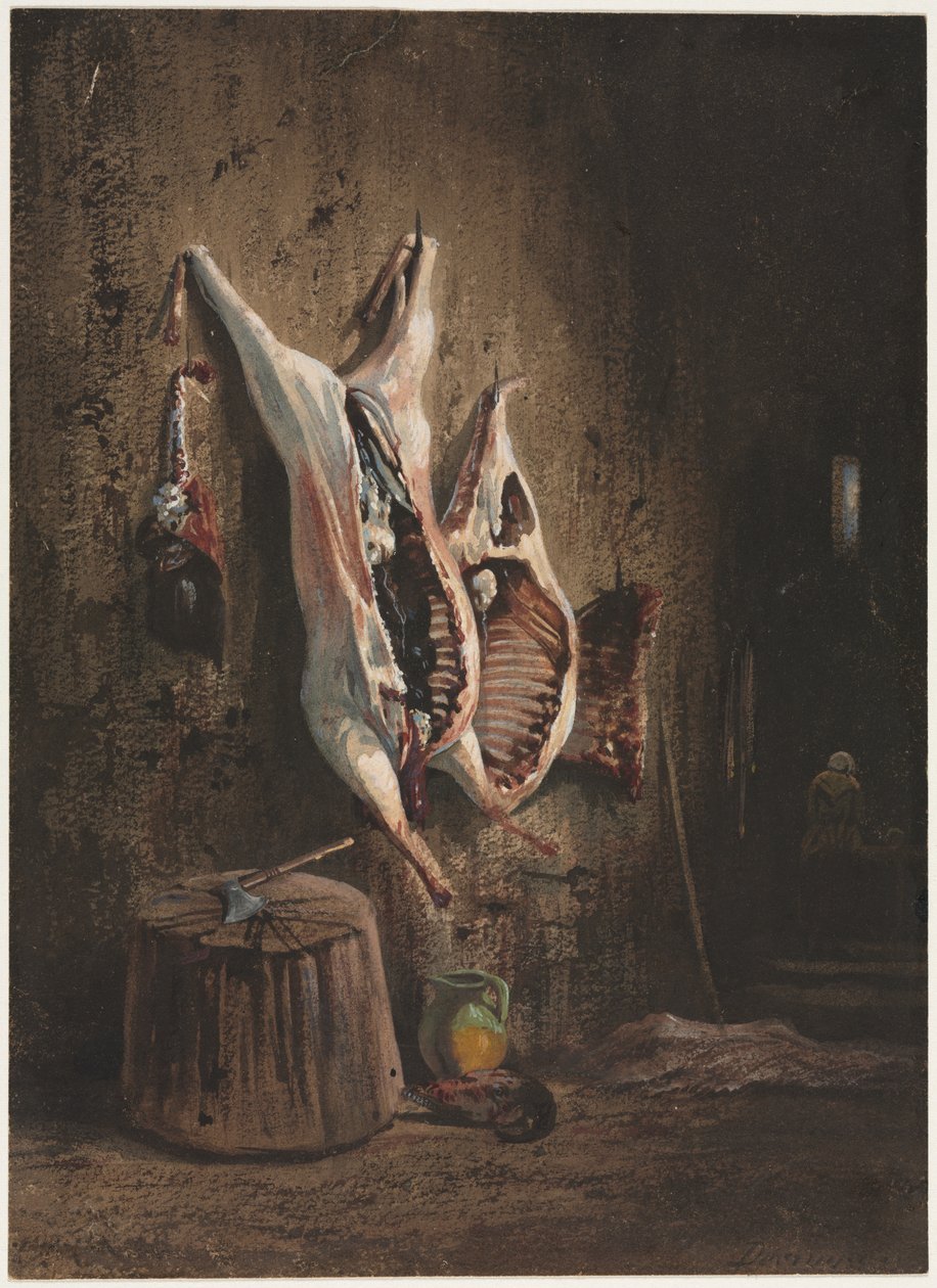 Karkassen door Alexandre Gabriel Decamps