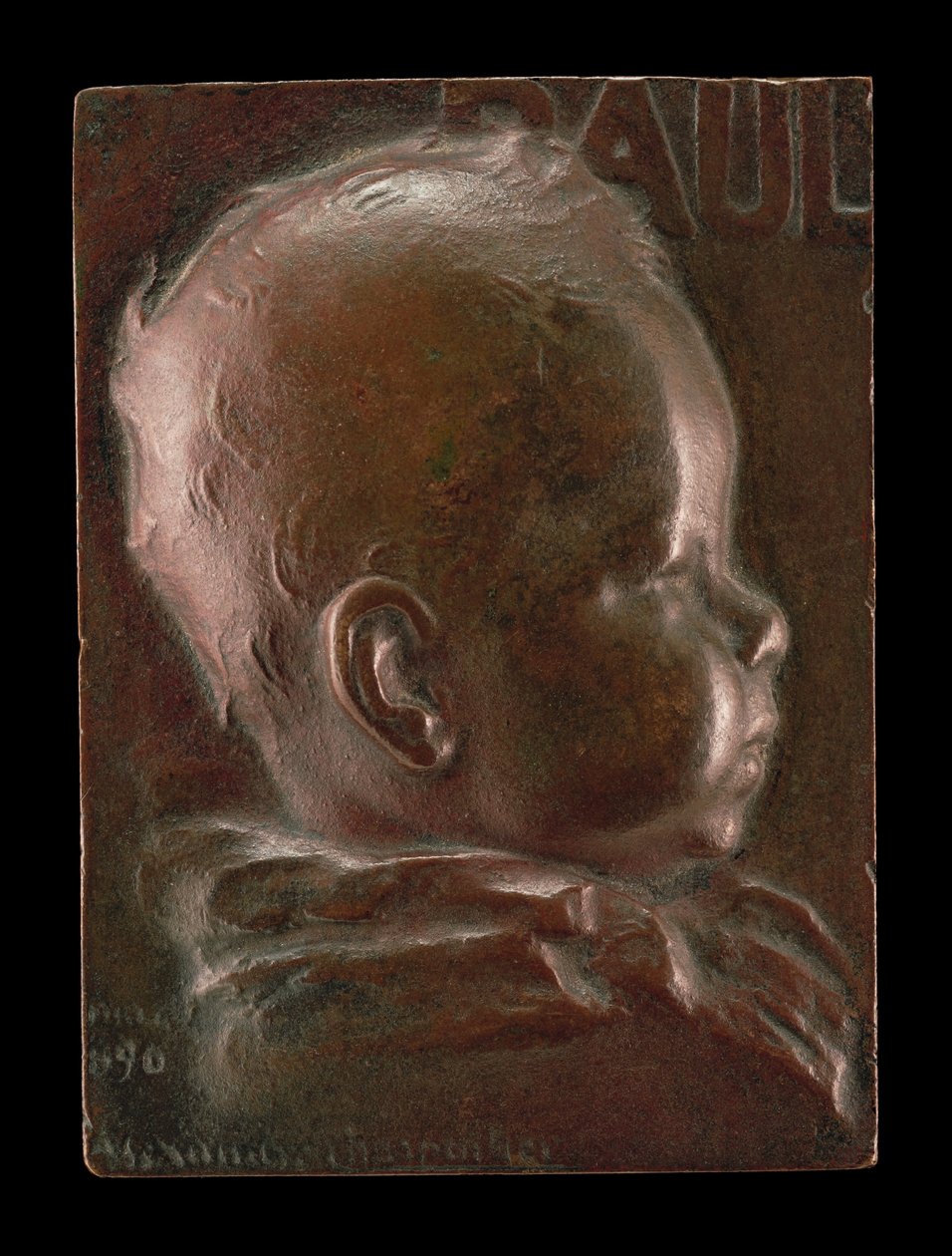 Paul Fierens, 1896 door Alexandre Louis Marie Charpentier
