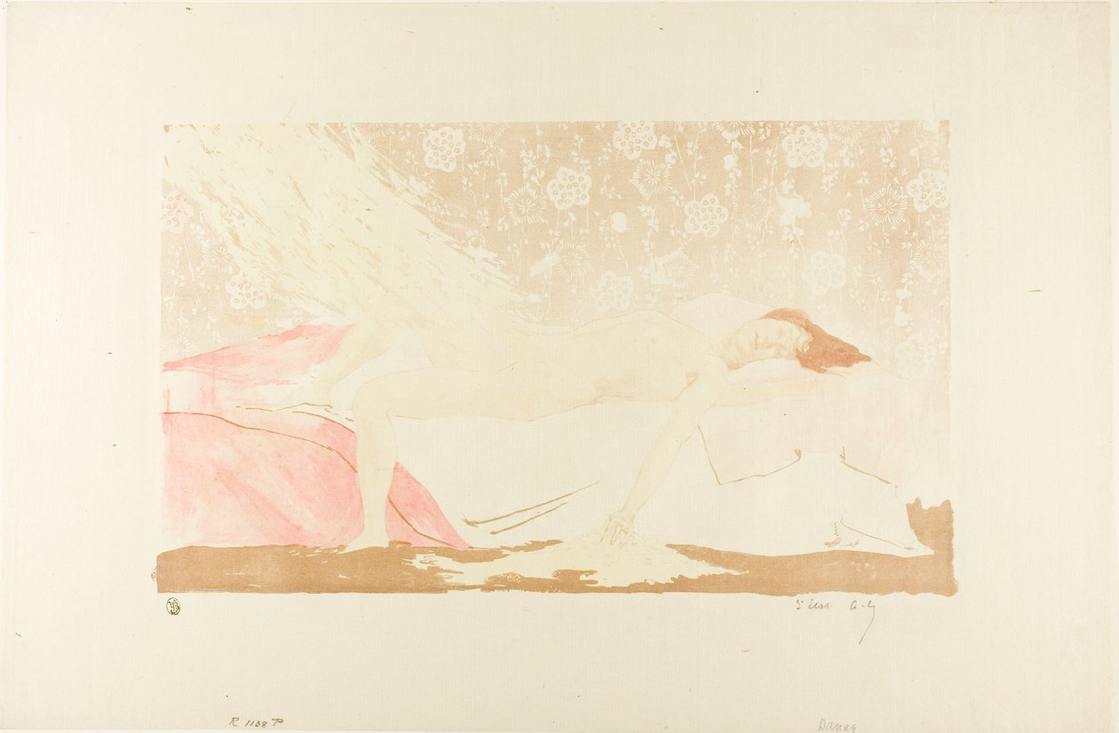 Danaë door Alexandre Lunois