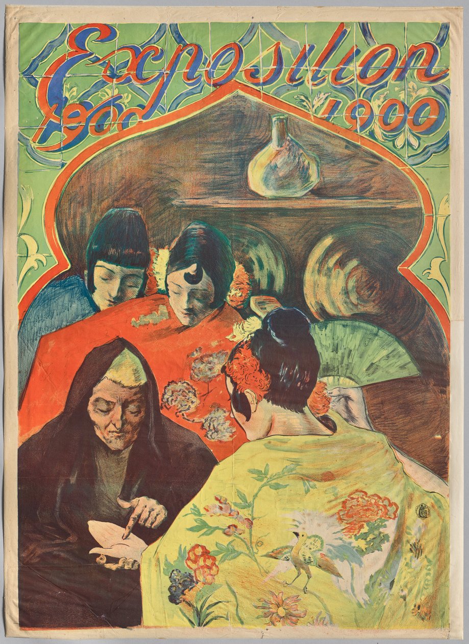 Expositie 1900 door Alexandre Lunois