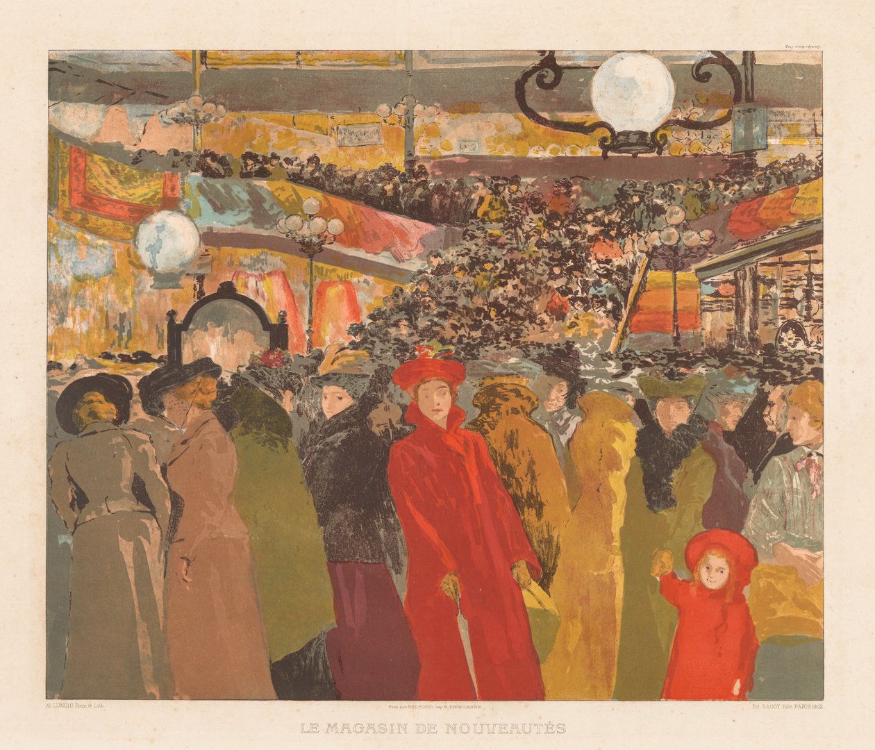 De Fancy Goods Winkel, 1902 door Alexandre Lunois