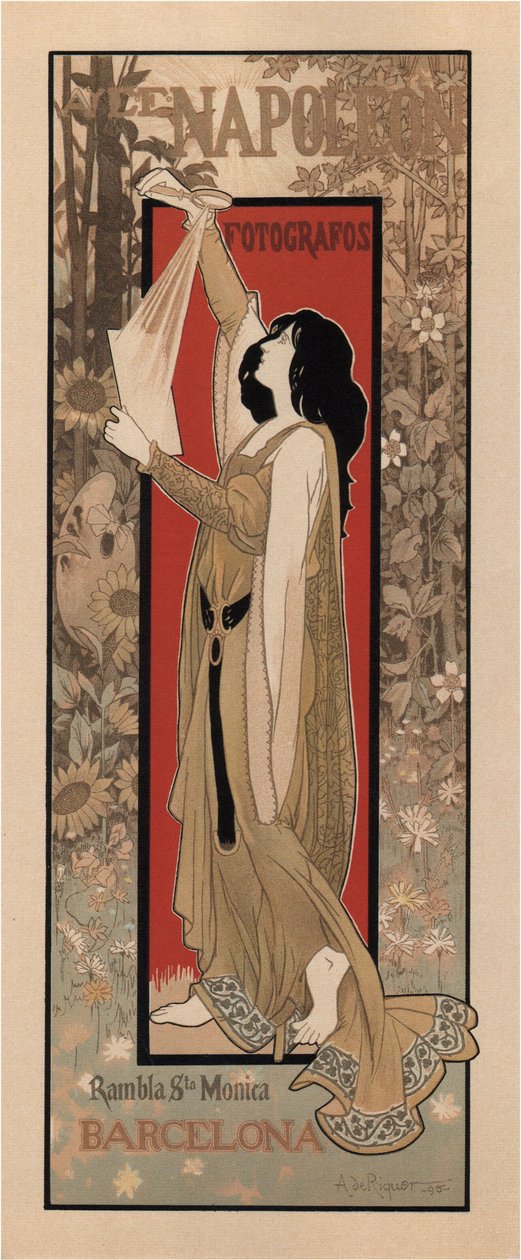 Fotografisch gezelschap Napoleón, 1895 door Alexandre de Riquer