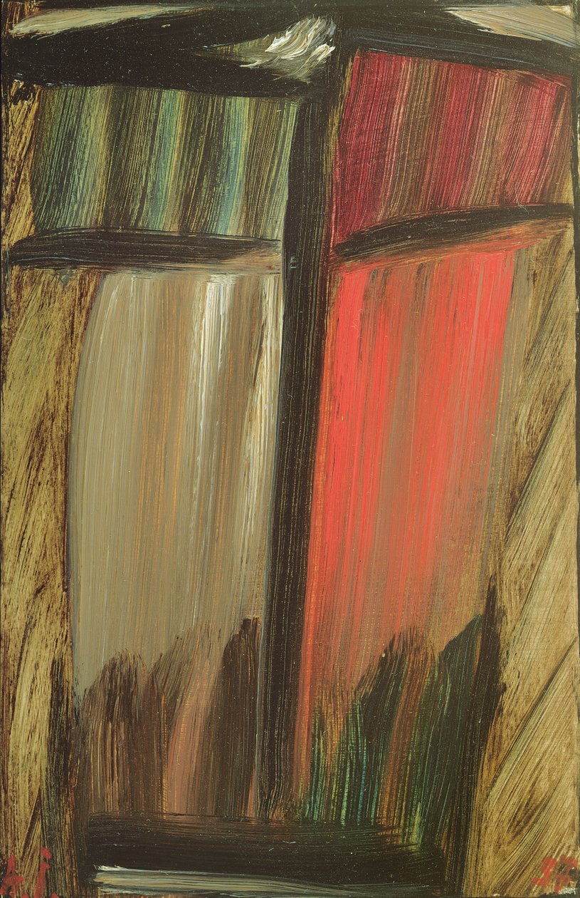 Grote Meditatie 68, 1937 door Alexej von Jawlensky