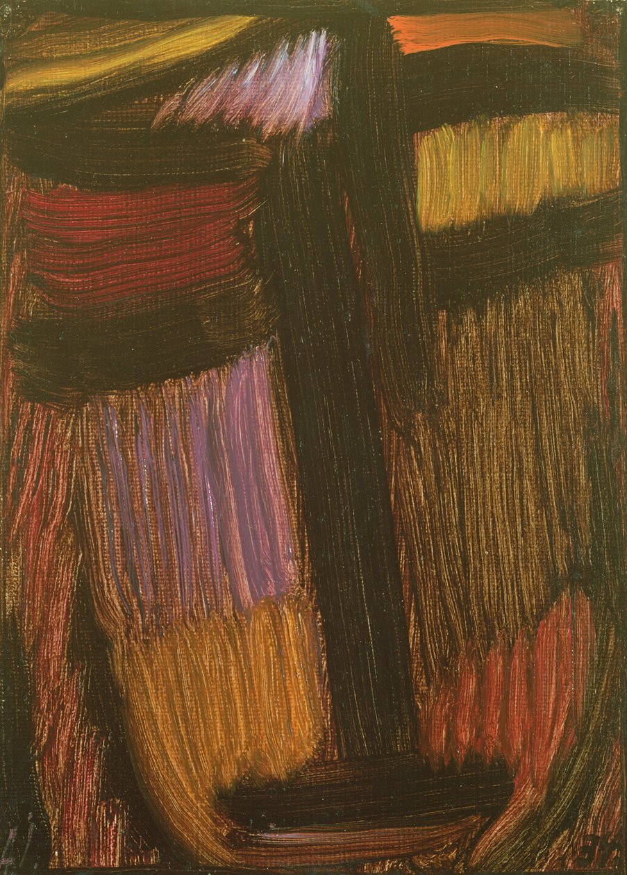 Kleine meditatie, 1934 door Alexej von Jawlensky