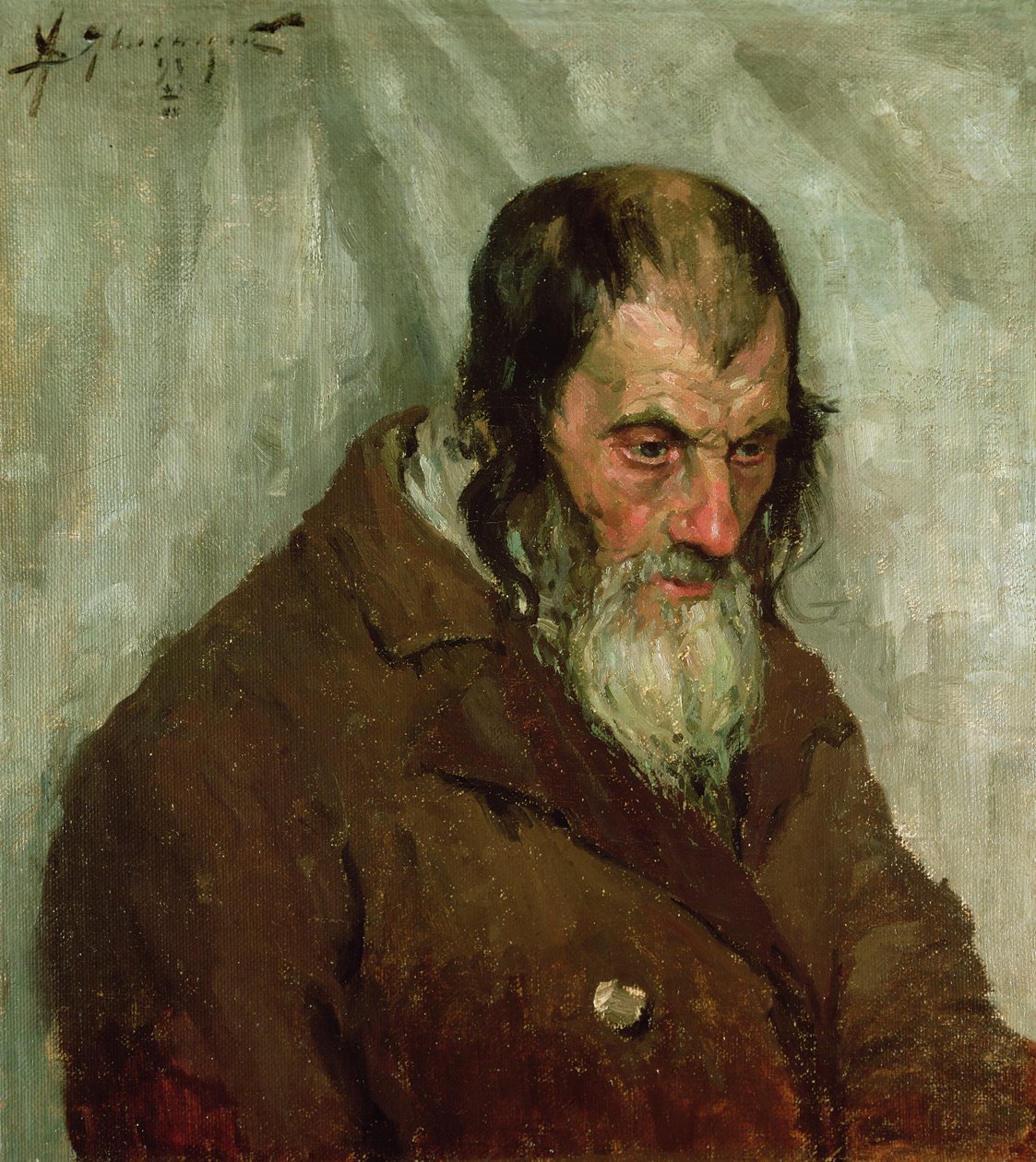 De Oude Jood, 1893 door Alexej von Jawlensky