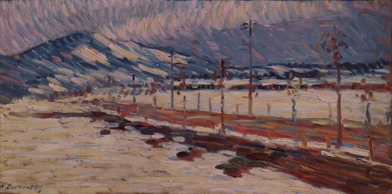 Een brug door Alexej von Jawlensky