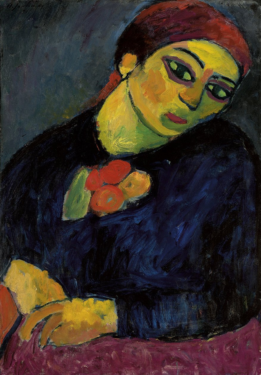 Helene (1911) door Alexej von Jawlensky