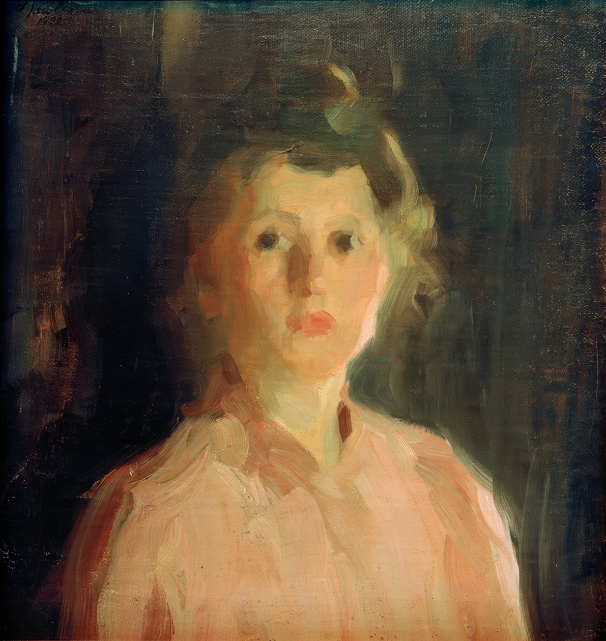 Helene vijftien jaar oud door Alexej von Jawlensky