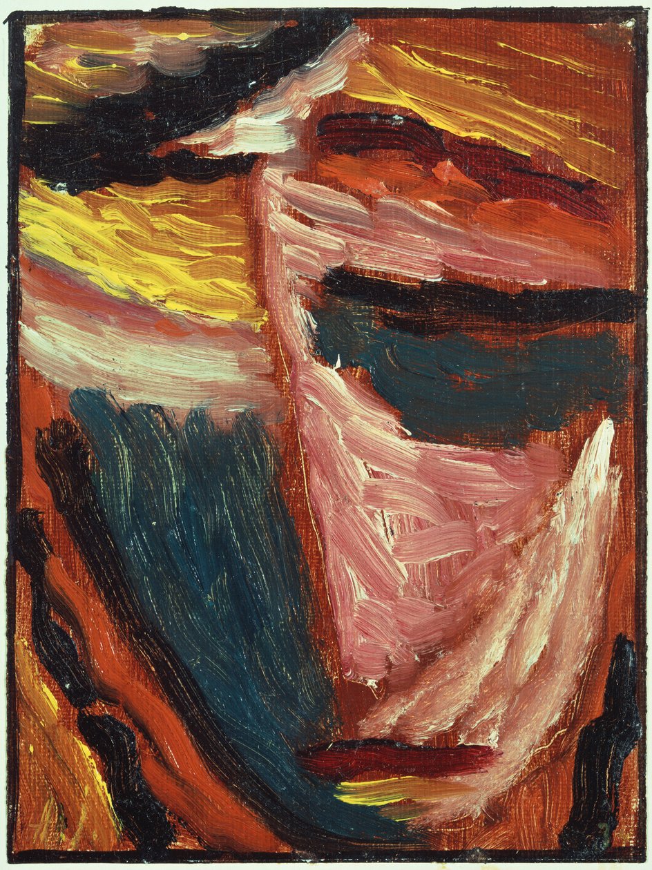 Meditatie door Alexej von Jawlensky