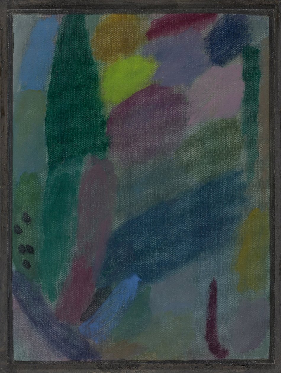 Nacht in St. Prex door Alexej von Jawlensky