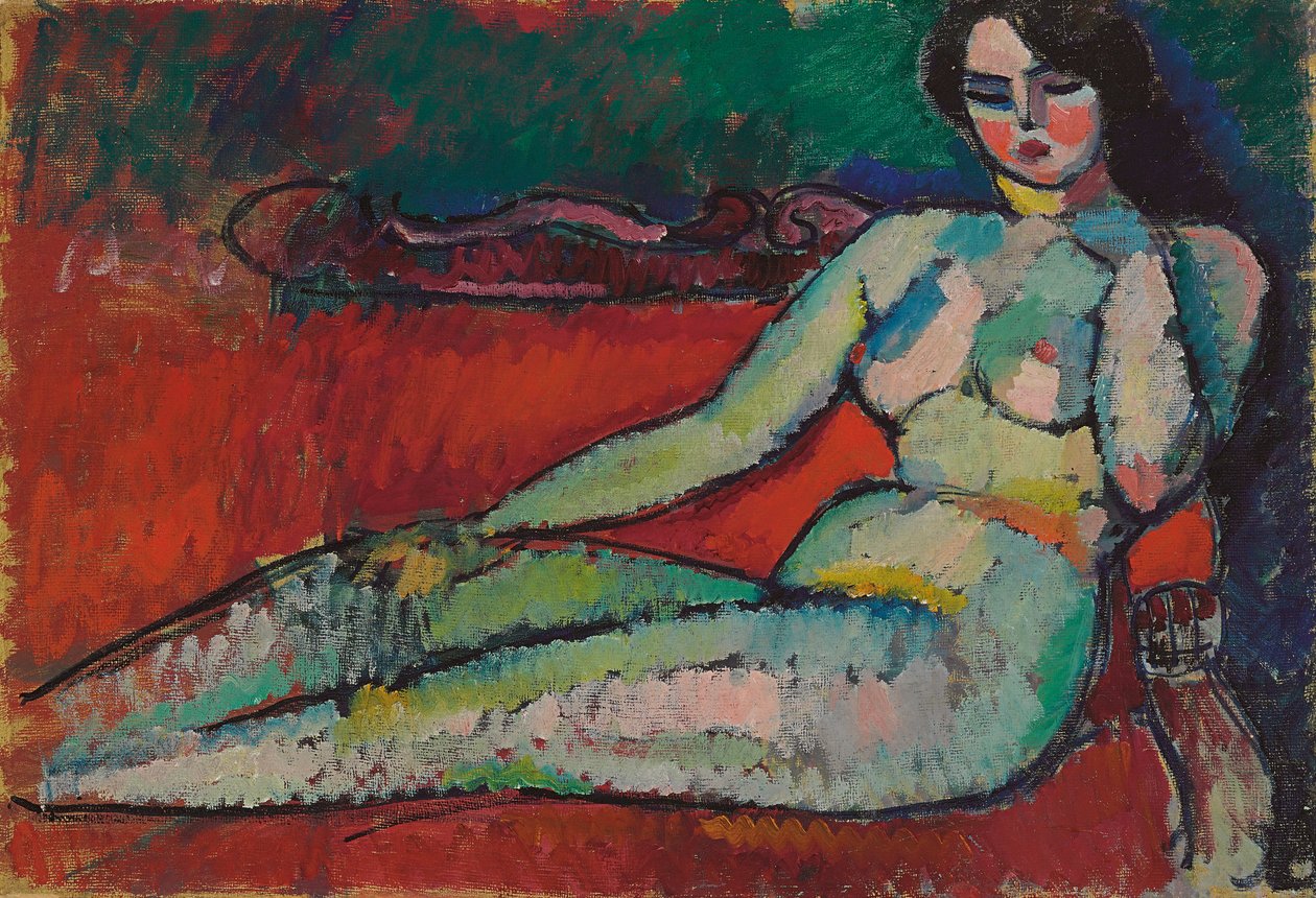 Odaliske, 1910 door Alexej von Jawlensky
