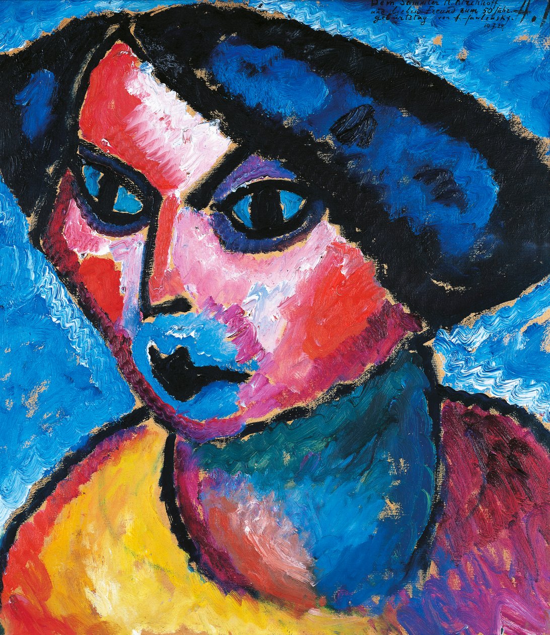 Turandot II door Alexej von Jawlensky