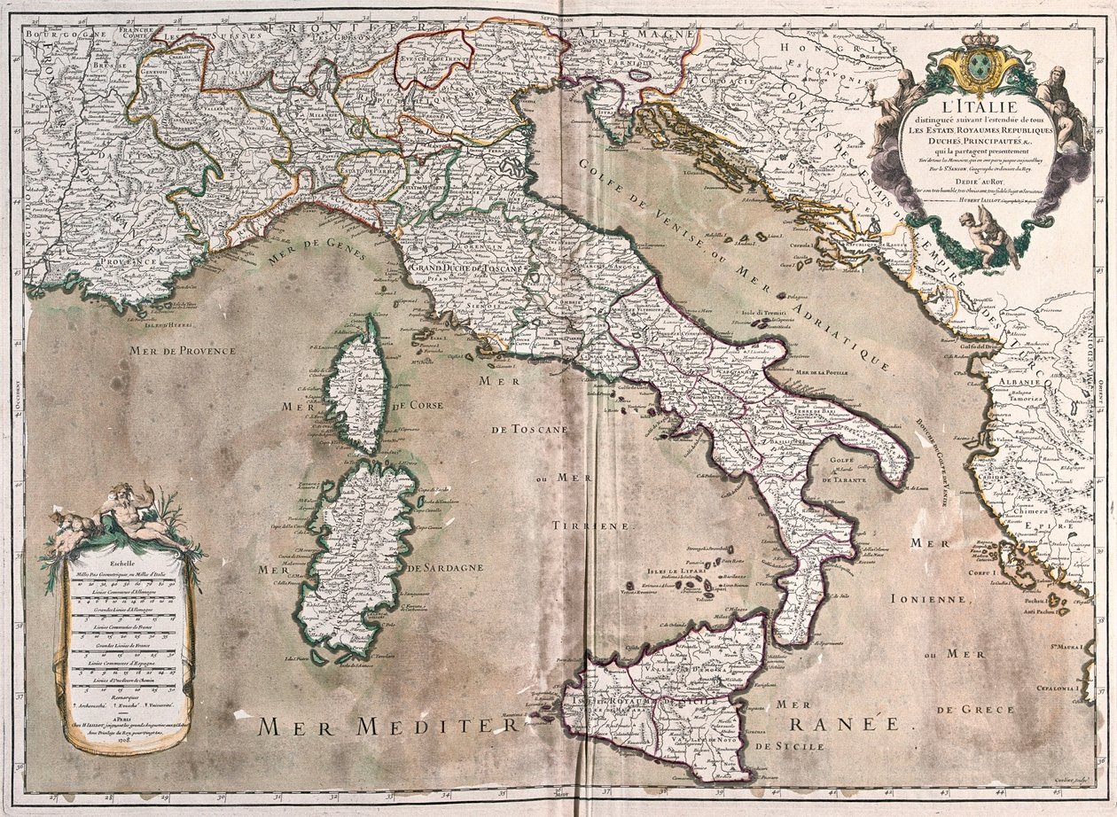 Italië - door A door Alexis Hubert Jaillot