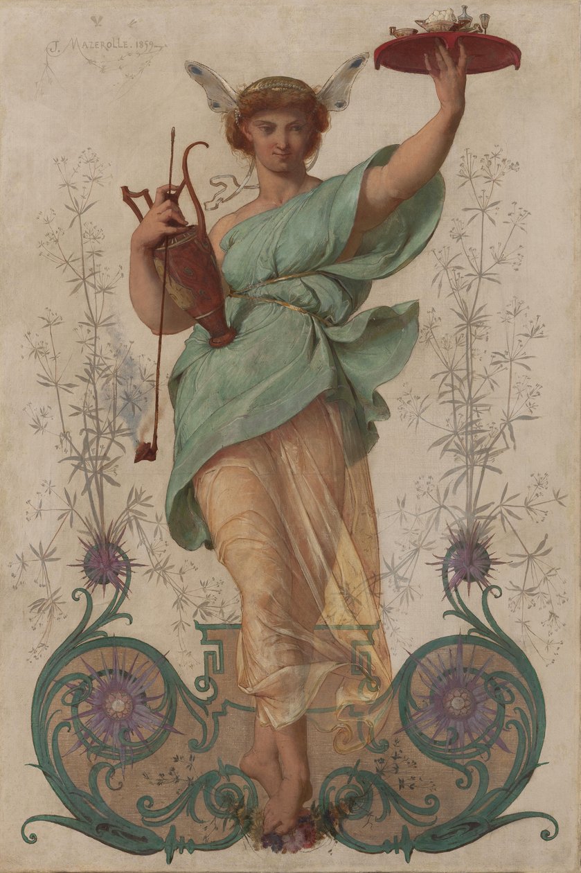 Opium door Alexis Joseph Mazerolle