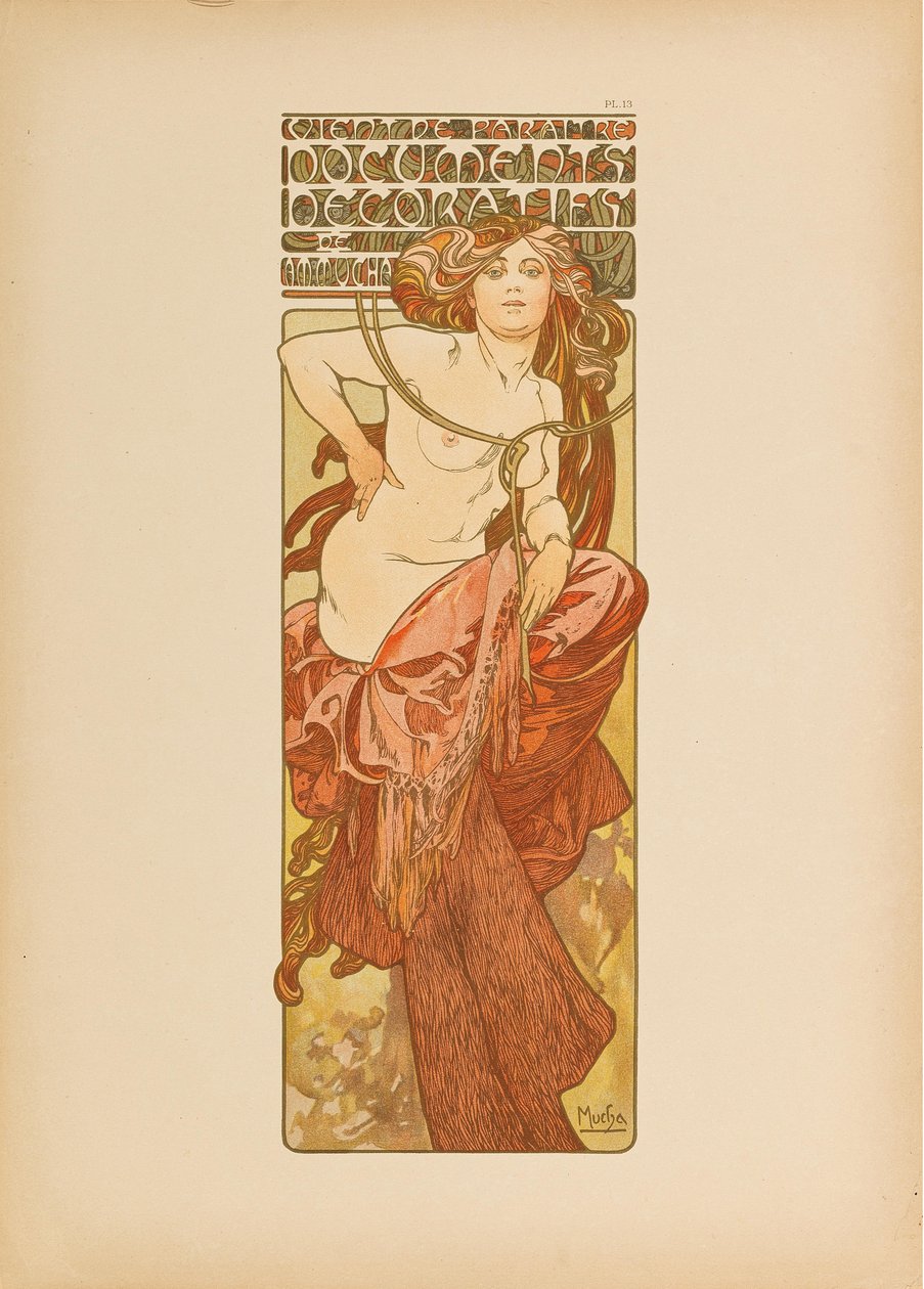 Documents Décoratifs, 1902 door Alfons Marie Mucha