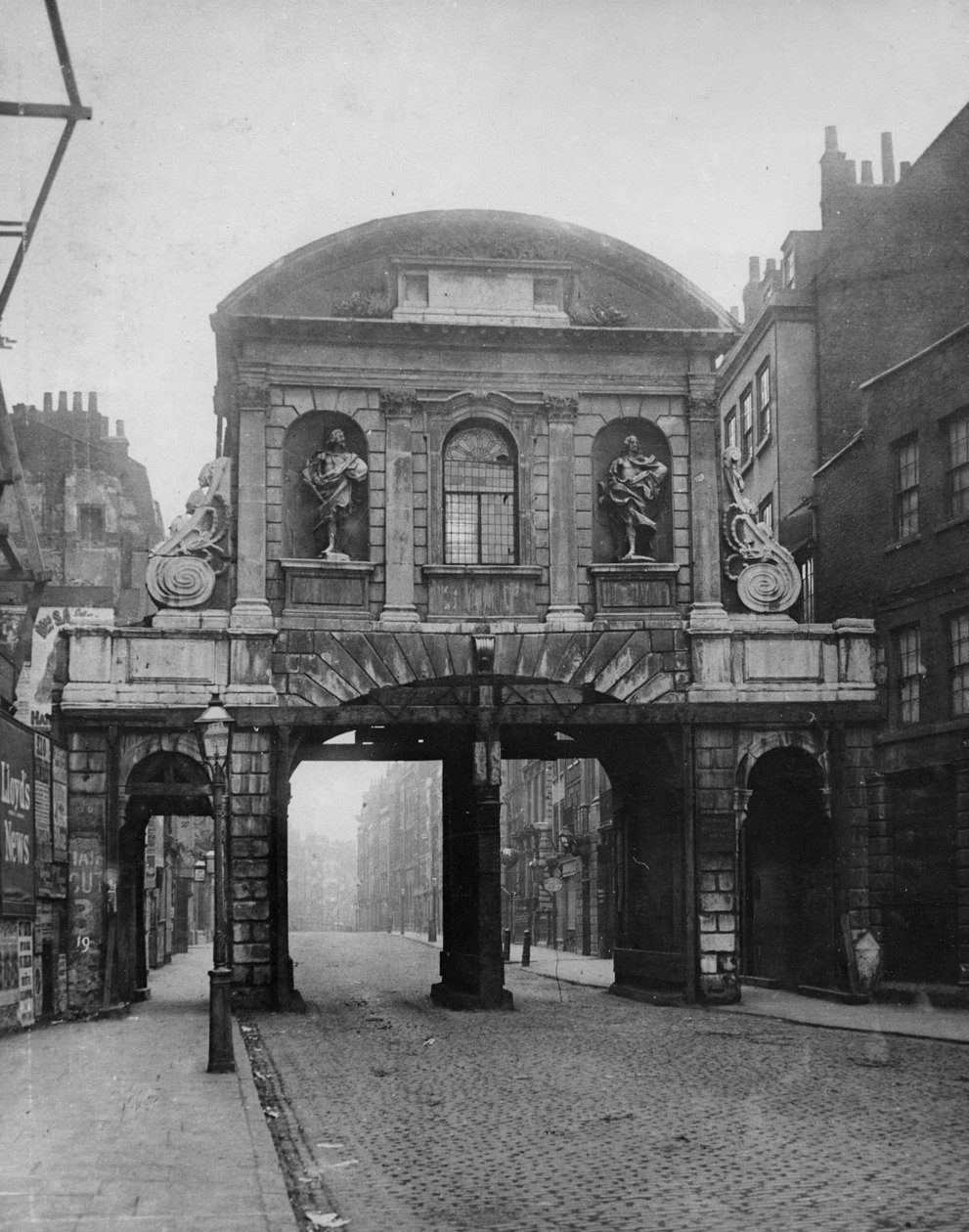 Temple Bar, ca. 1878 door Alfred and John Bool
