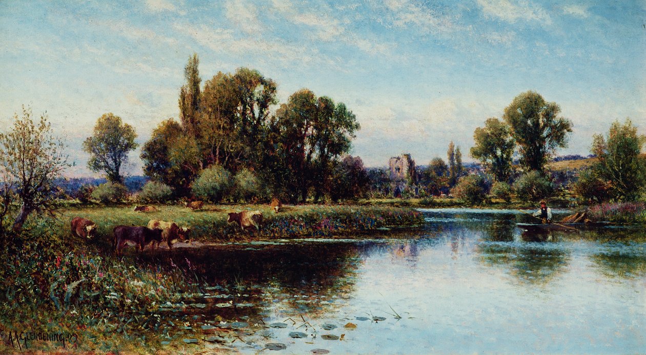 Medmenham Abbey door Alfred Augustus Glendening