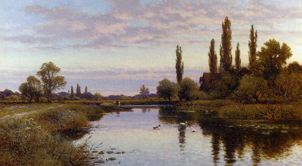 De Rietsnijder door Alfred Augustus Glendening