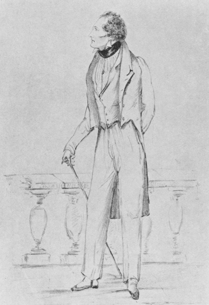 Portret van Lord Byron 