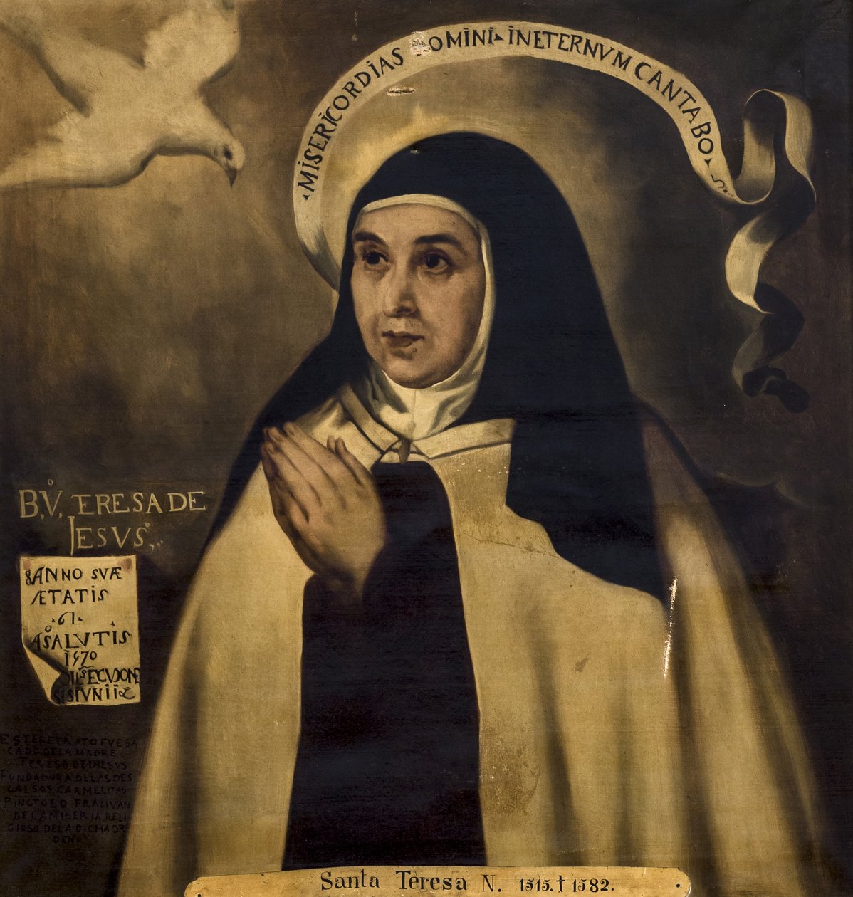 Sint Teresa van Jezus door Alfred Dehodencq