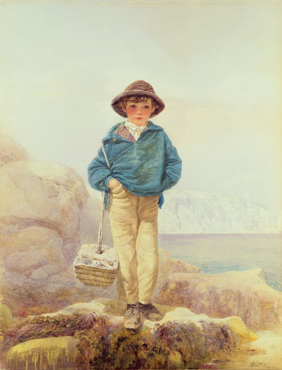 Jong Engeland - Een Visserjongen door Alfred Downing Fripp