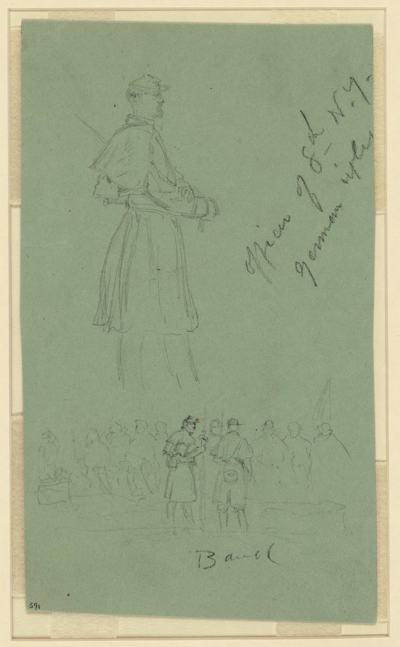 Onbekend schilderij door Alfred Rudolph Waud