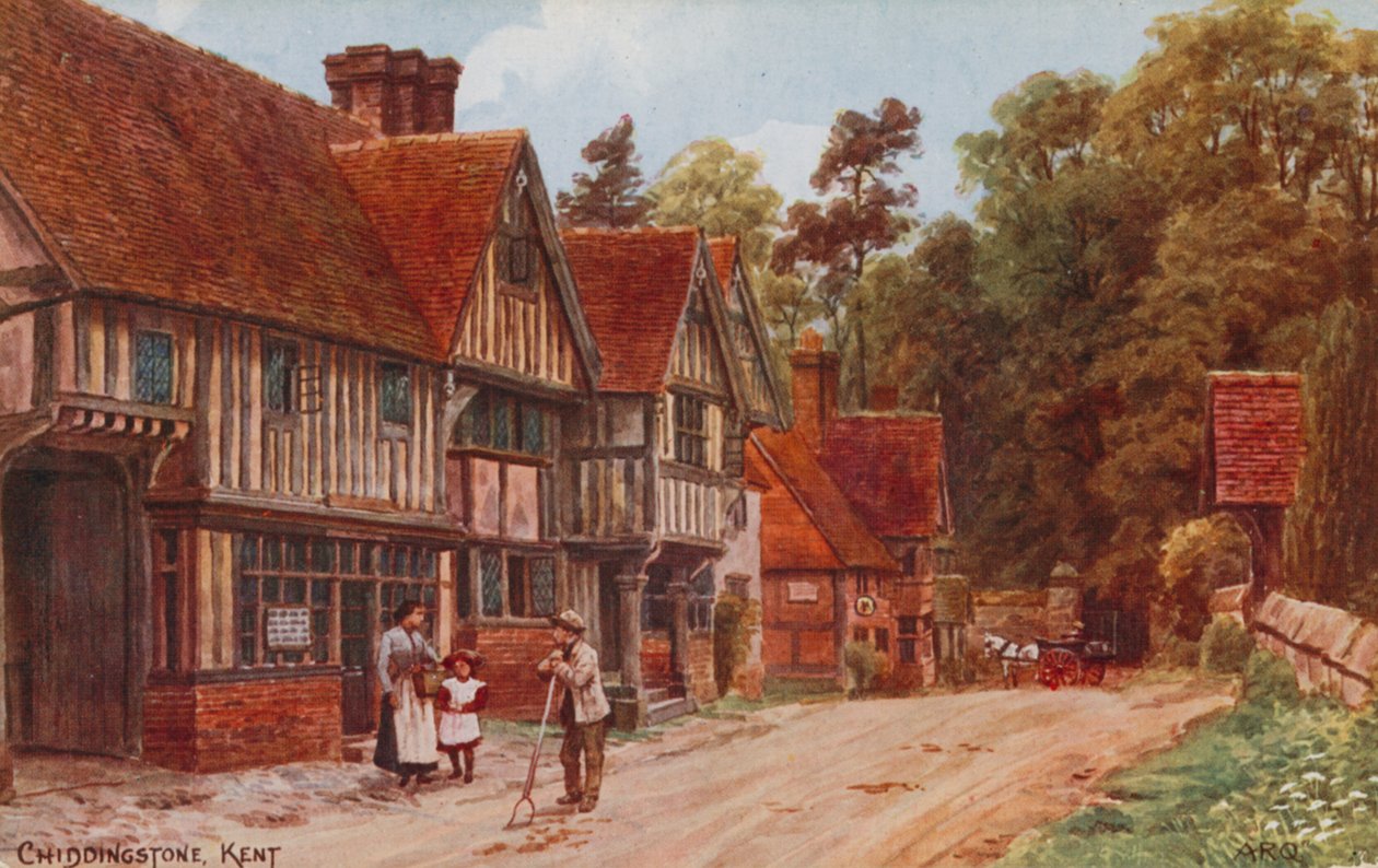 Chiddingstone, Kent door Alfred Robert Quinton