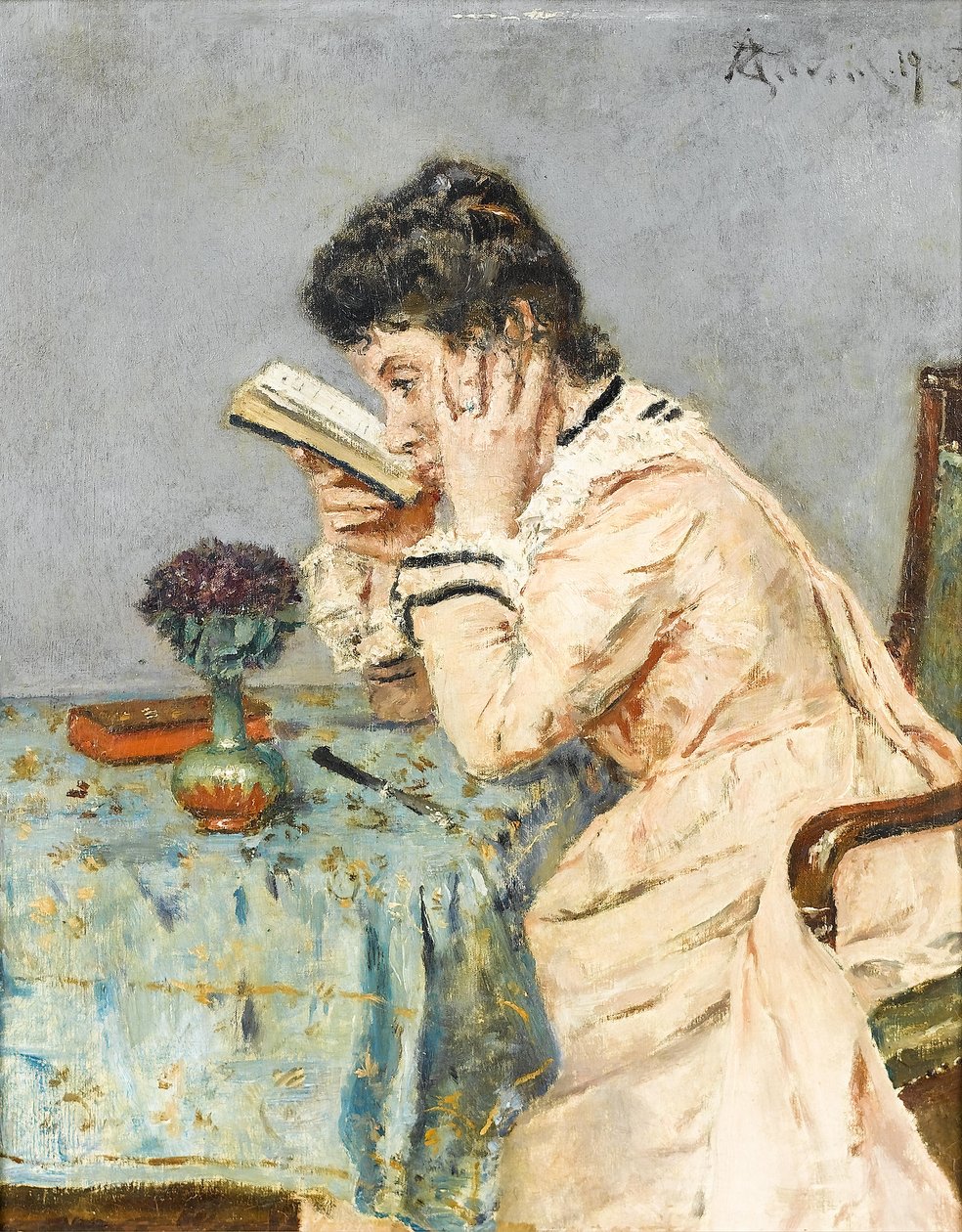 De Bijziende door Alfred Emile Stevens