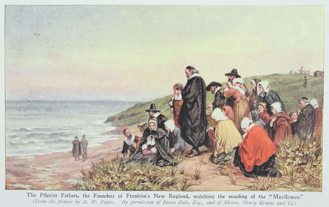 De pelgrimsvaders, de stichters van Franklin