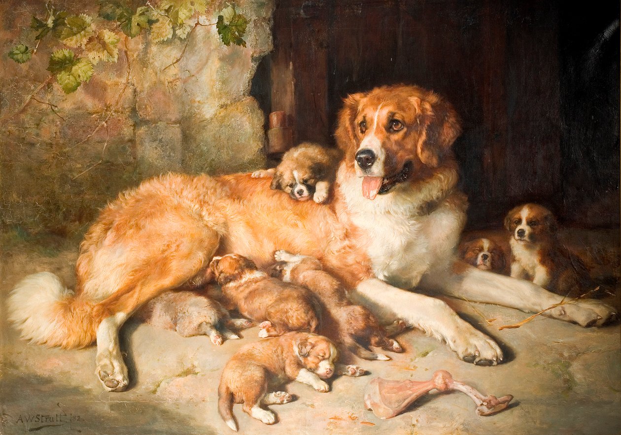 Materfamilias door William Strutt