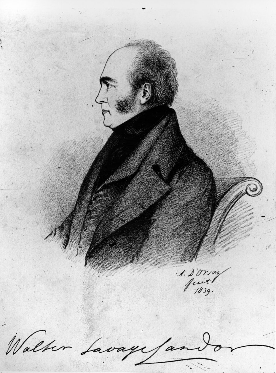 Walter Savage Landor door Alfred d