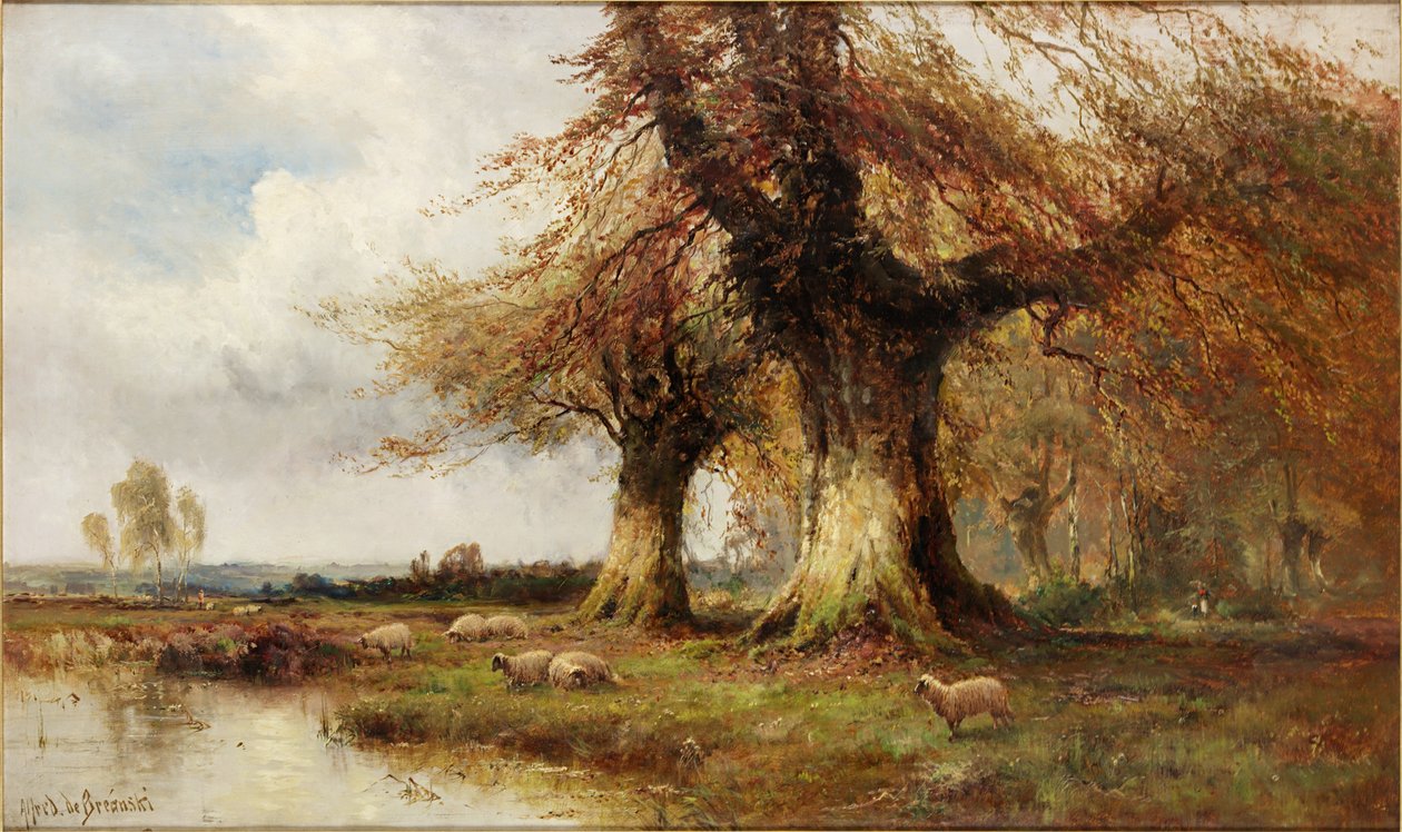 Wachters van het Bos door Alfred de Breanski