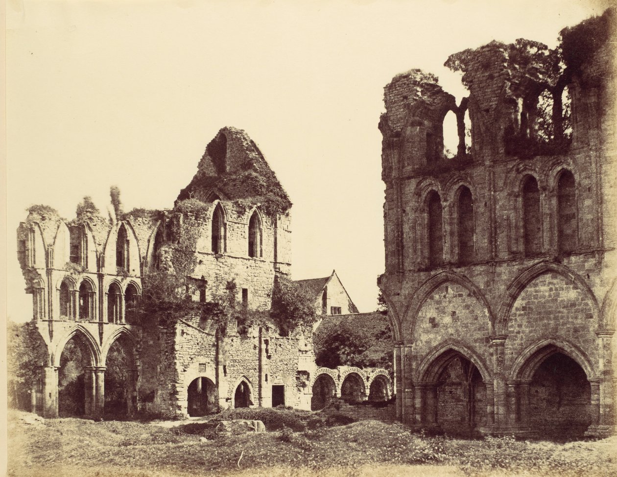 Wenlock Abdij, 1858 door Alfred Capel Cure