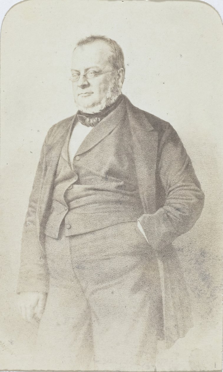 Camillo Benso, Graaf van Cavour, 1860-69 door Alfred Chardon