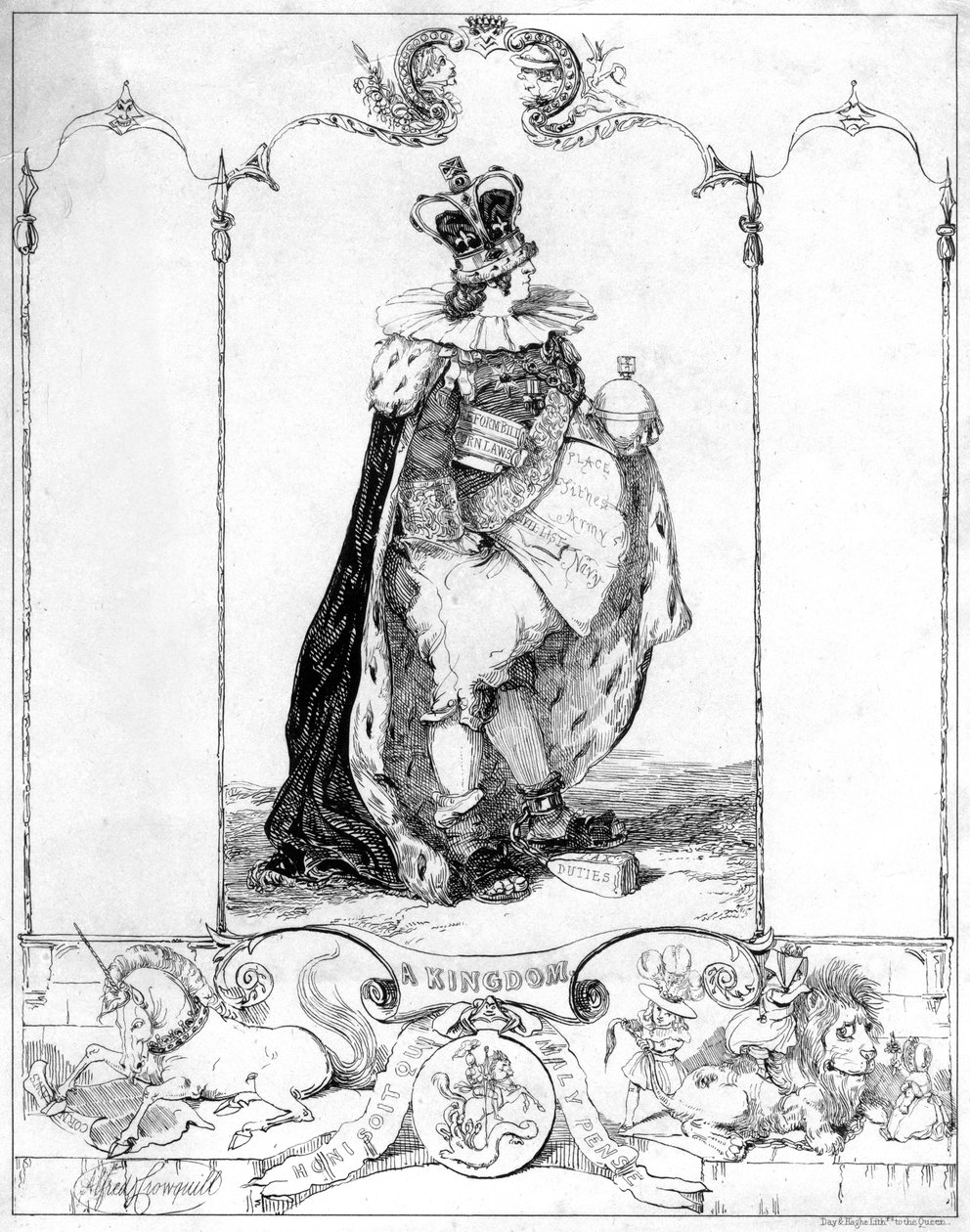 Een Koninkrijk door Alfred Crowquill