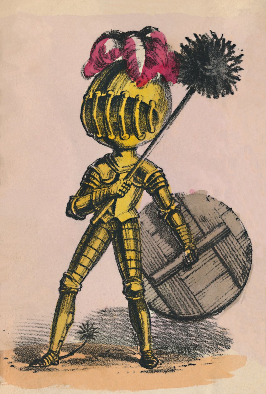 Edward I, 1856 door Alfred Crowquill